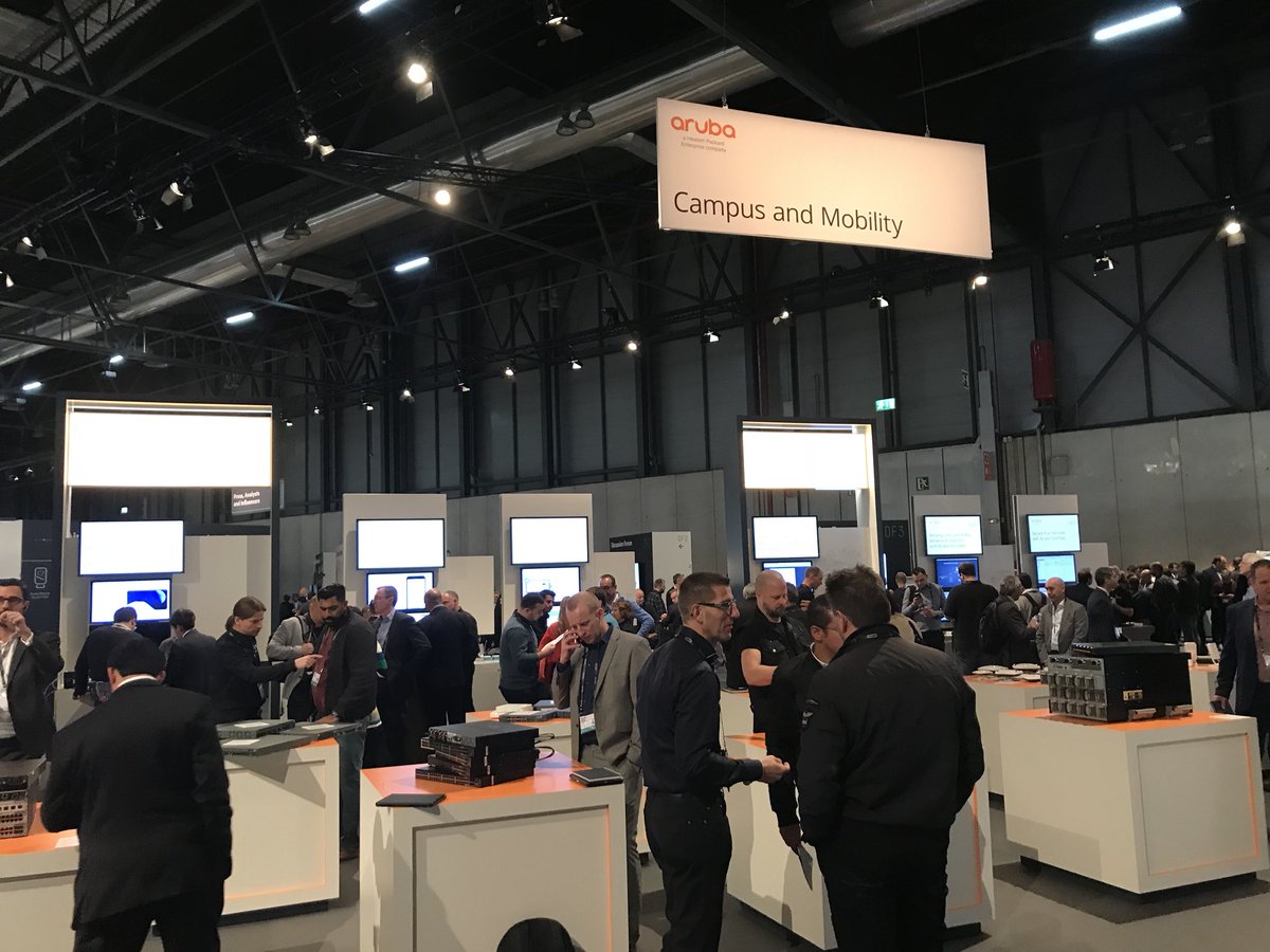 HelloBPL's tweet photo. @ArubaEMEA Thanks! Looks like things are really taking off at your booths #HPEDiscover https://t.co/D2MjtBXPqK
