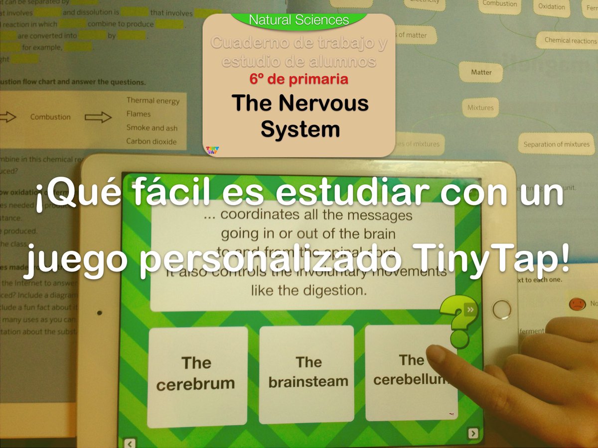 TallerTinyTap's tweet photo. Juego personalizado Tinytap “The Nervous System” - 6º de primaria.
https://t.co/2URAStT6hE https://t.co/udpyjYkvwl