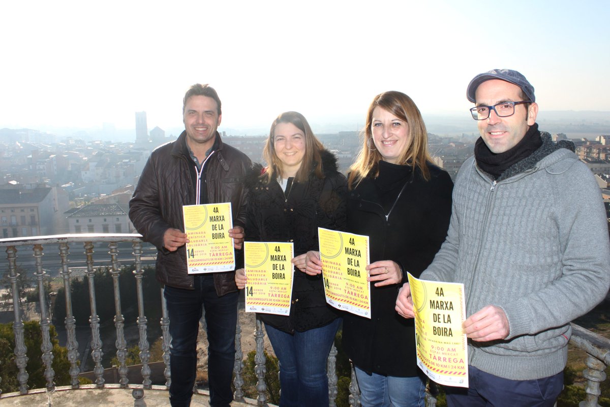 Contents d'anunciar-vos que #Tàrrega celebrarem la 4a Marxa de la Boira el proper 14 de gener amb l’ànim de potenciar el turisme a la zona. Iniciativa de Boira Experience amb suport de la Regidoria de Turisme i Desenvolupament Rural. Us animeu? ➡️ tarrega.cat/turisme-pobles…