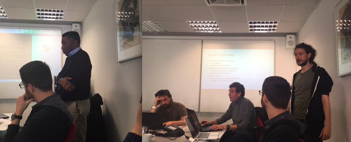 Presentation of the eHealth Use case by Klughammer and Fraunhofer Fokus during the #Horizon2020 workshop in Berlin <a href="/CredentialH2020/">CREDENTIAL H2020</a>