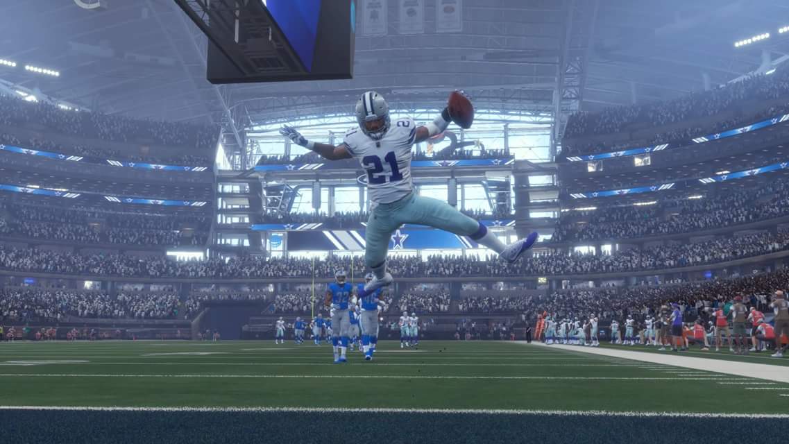 PX1CowboyNation's tweet photo. The Cowboys are 3-2 this year. In each win we have had over 100 yards rushing. In each loss we have had under 100 yards. #PX1Sports https://t.co/ONsm9fu7e5