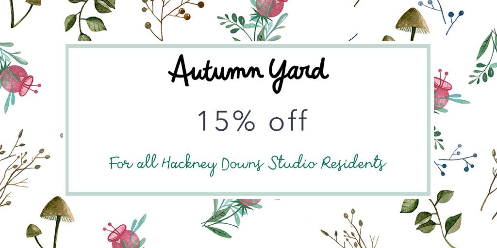 autumn_yard's tweet photo. Now we know it's too chilly to be going far for your coffee pick-me-up. Luckily, you guys at Hackney Downs Studios don't have far to go. Plus you get 15% off! Blammo. #AutumnYard #Coffee #Discount #HackneyDownsStudios #Yay https://t.co/OsZ9DgCaaA