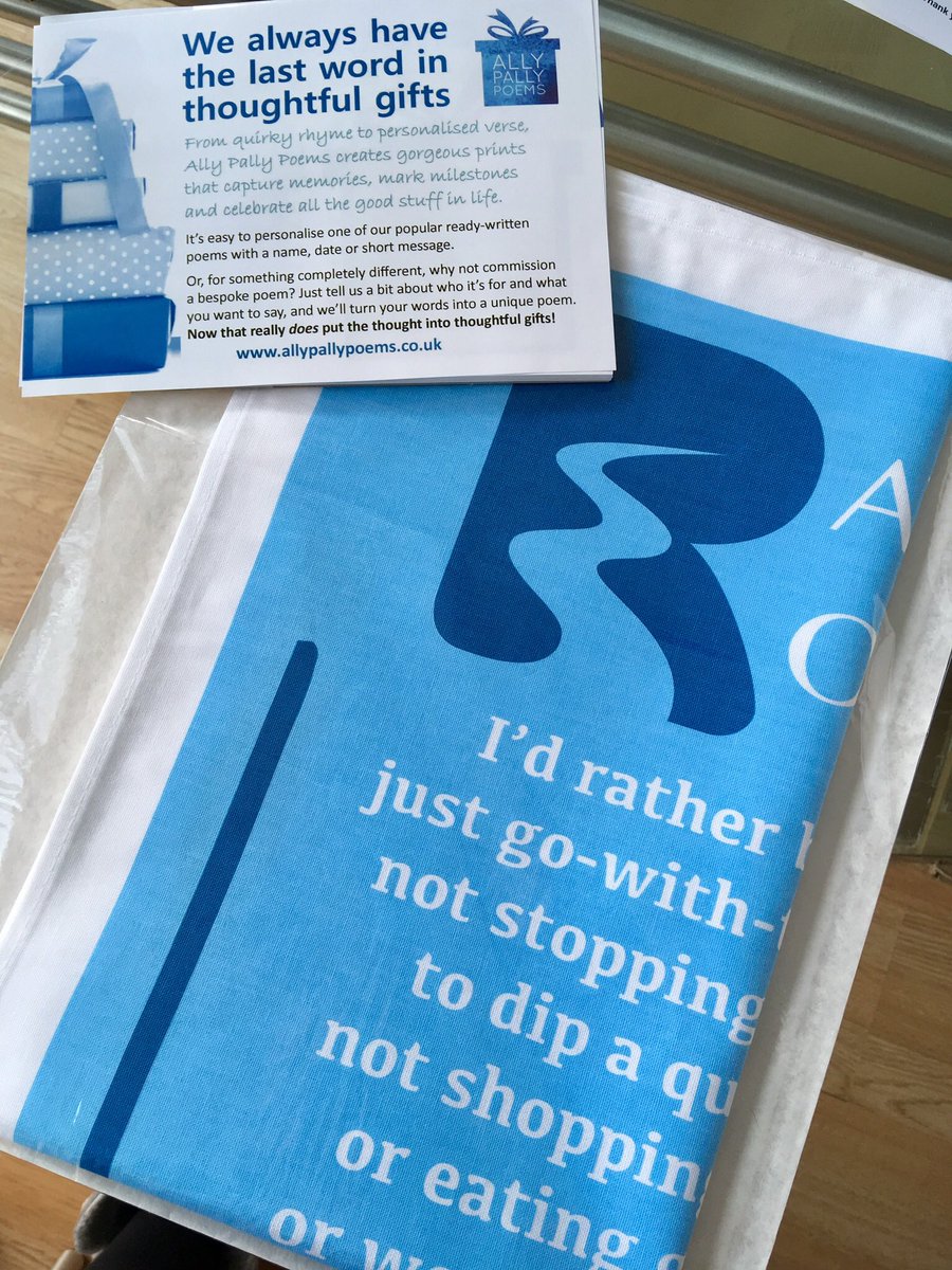Words_by_Alex's tweet photo. ๐Quite excited to be posting one of my #RatherBeRowing #Henley tea towels off to the Outer Hebrides today โ๏ธ The places they end up! #allypallypoems #rowing #henleyonthames https://t.co/qdTd9Kbukk