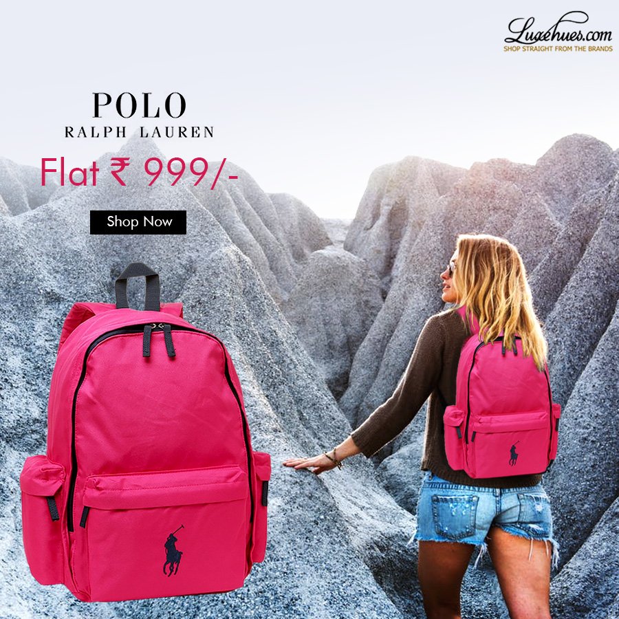 Luxehues's tweet photo. Ready to travel??? Get Polo Ralph Lauren Bag for Rs 999!!
https://t.co/yPrETFMjoP https://t.co/lBQkiBrXMK