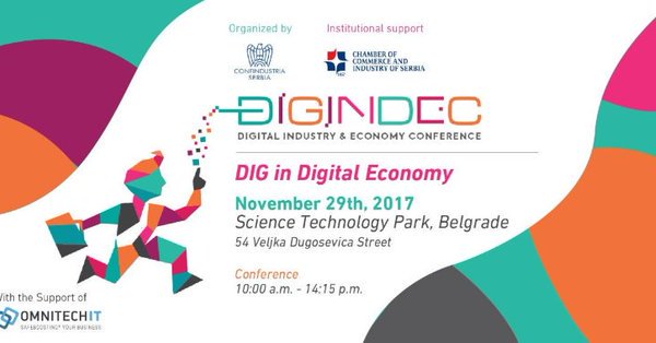NadaMitrovic11's tweet photo. #digindec #tehnoloskipark @Privrednakomora @ConfSerbia https://t.co/KXOxXyxEvj https://t.co/LqPEy7G8qQ