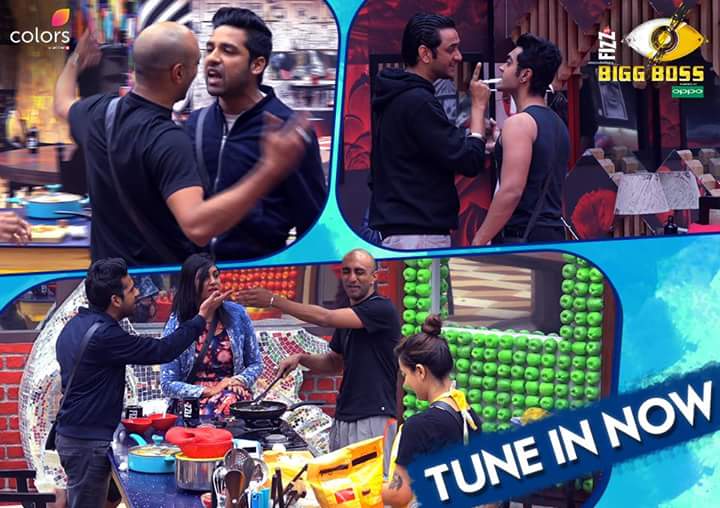 debayan143's tweet photo. Crazy funny #BiggBoss11 episode #Hina #Priyank #Akash #Punish #Prem #Silpa #Hitain #Arshi #VikashGupta #Bandagi #BB11 #BB #Debayan143 https://t.co/3eSzb0L8PZ
