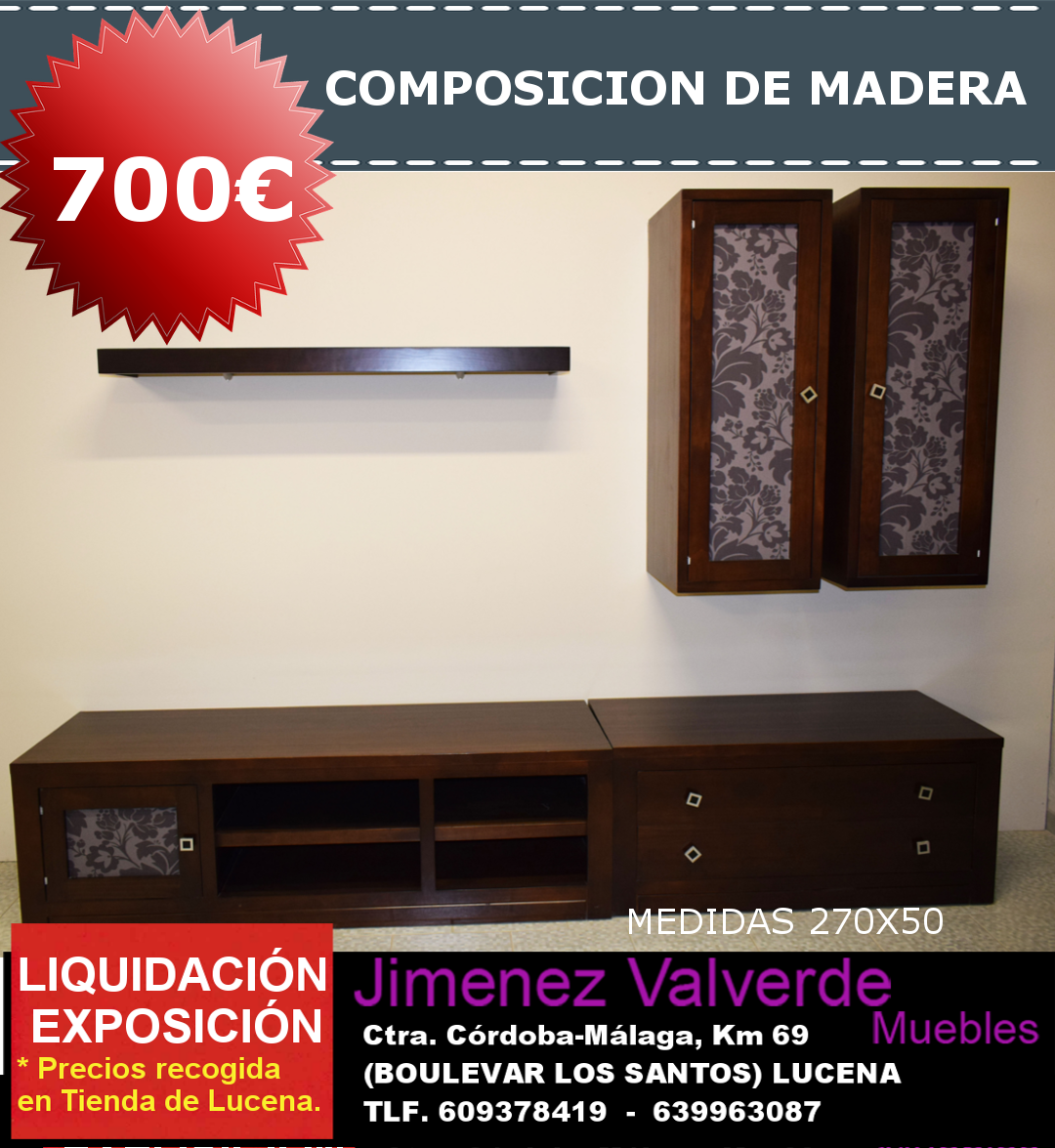 #liquidacionporcierre #mobiliario #comedores #dormitorio #auxiliar #calidad #diseño JIMENEZ VALVERDE MUEBLES Ctra Cordoba Malaga Km69 Lucena ( Cordoba) 957500752.