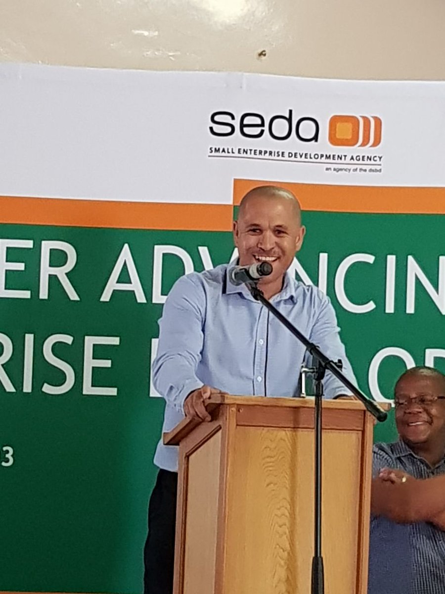 sedfa_dsbd's tweet photo. @Seda_dsbd Namakwa Acting Branch Manager, Hyram Raymond, settng the tone at the Entrepreneurship Event at Springbok
#EntrepreneurshipDay #EntreprenurshipFirst #ProsperityForAll #SpringbokNC https://t.co/MBGyio87Ya