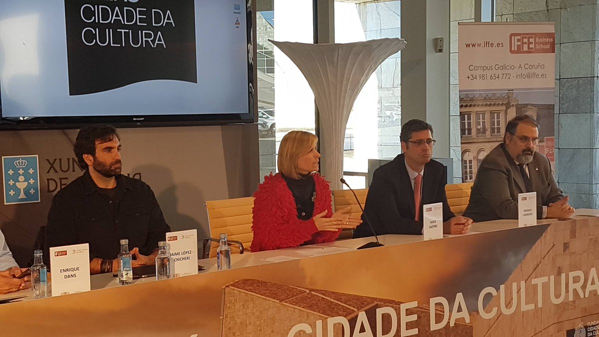 ClusterGalicia's tweet photo. "Cantidad y calidad, queremos conseguir mejorar día a día en la profesionalización y en la excelencia del sector turístico gallego", la directora de @Turgalicia Nava Castro, clausura la masterclaas especial que hemos celebrado en @CidadedaCultura @castro_domingue #Planformacion https://t.co/cQNfdfOYcf