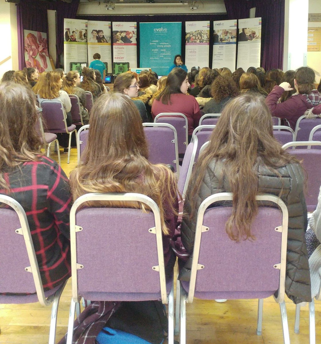 JLGBHQ's tweet photo. The #eVOLve #volunteering fair is here At Hasmonean Girls High School promoting #socialaction!
We are joined today by such impactful charities as @TheTribeUK @JamiPeople @ChanaCharity  @WJRelief @Advocacy_Barnet @londonjewsww1 https://t.co/VhmtZT5WLl