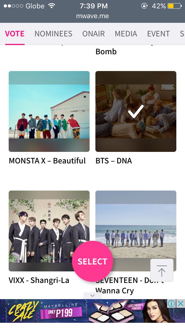 Jiminchii95's tweet photo. At somehow im gonna miss this my kinda daily routien. This is my last vote for this year. Im hoping @BTS_twt will recieve the awar they DESERVE. Fighting #ARMY lets vote vote vote vote!!! ππΌ #lastround #lastvoting #BTSonMAMA https://t.co/AxGElEr7Xj