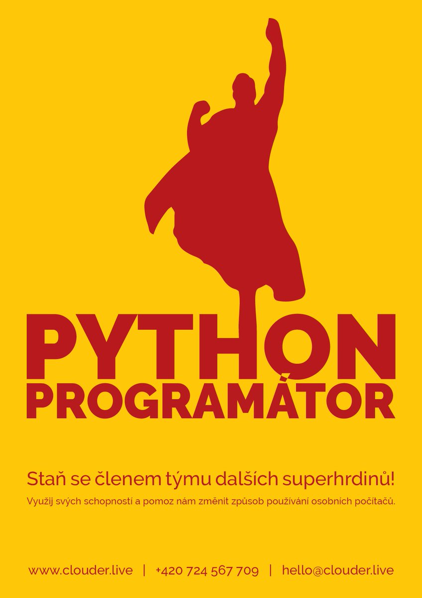 HelloClouder's tweet image. We are looking for you hero! #TeamClouder
 __________________________ 
Hledáme pravě tebe! #TeamClouder #Clouder #Joboffer