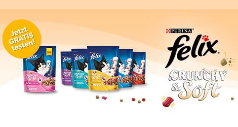 PTGSCH's tweet photo. FELIX® Crunchy &amp; Soft gratis testen
Teste jetzt Crunchy &amp; Soft und erhalte beim Kauf dein Geld zurück!
https://t.co/6giY0cj1Lt

#Deutschland #gratis #FELIX #Crunchy #Soft #gratisproben #produkttester #gewinnspiel #Forme #Dm #tetesept https://t.co/kRT6LgzCDO