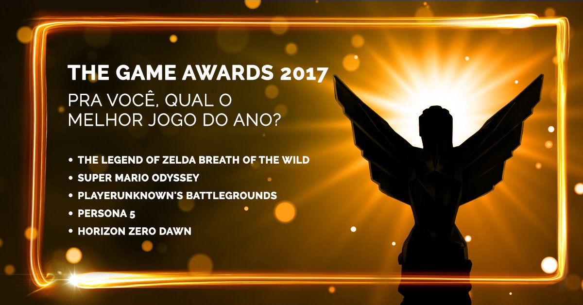 QUAL O MELHOR JOGO DO ANO? The Game Awards 2018 