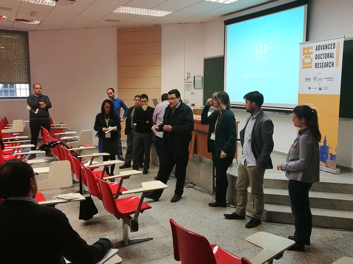 IdaSevilla's tweet photo. Terminamos la sesión de mañana de las líneas #LT1 y #LT3 con un debate abierto para compartir impresiones #IDASevilla #arquitectura #investigación #Doctorado #IUACC @ETSASevilla @InvestigaUS @unisevilla https://t.co/UhaQB3mQTJ