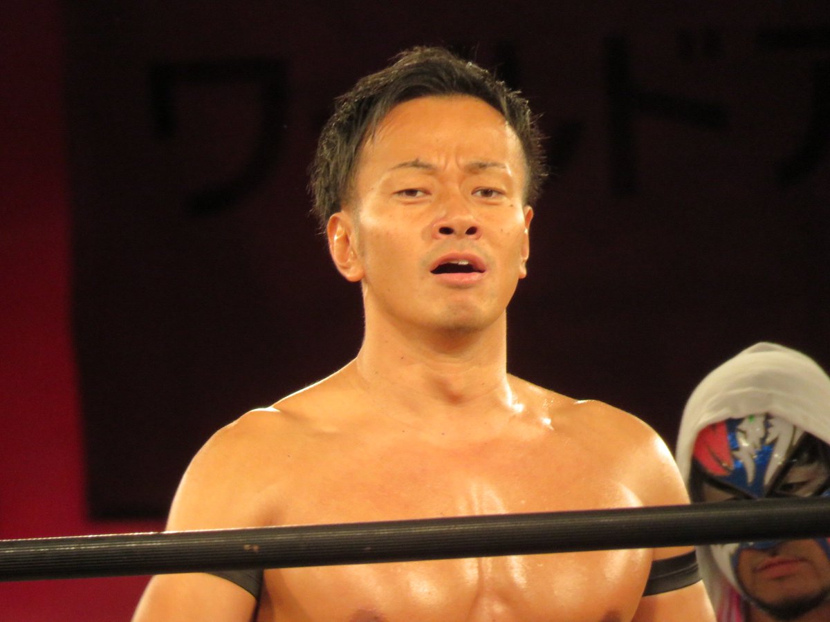 19751022Dragons's tweet photo. さて
男前を投下
吉野選手
#dragongate
#MemorialGate2017
#memorialgate2017insendai
#吉野正人 https://t.co/yw3328IATa