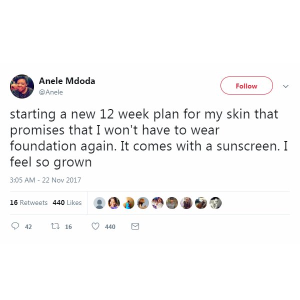 BREAKING NEWS: <a href="/Anele/">Anele Mdoda</a> from 947 is doing the Nimue 12 Week Challenge!!!! 😊 Have you started yet? If not, do it right here: nimue12weekchallenge.com #OnlyNimue