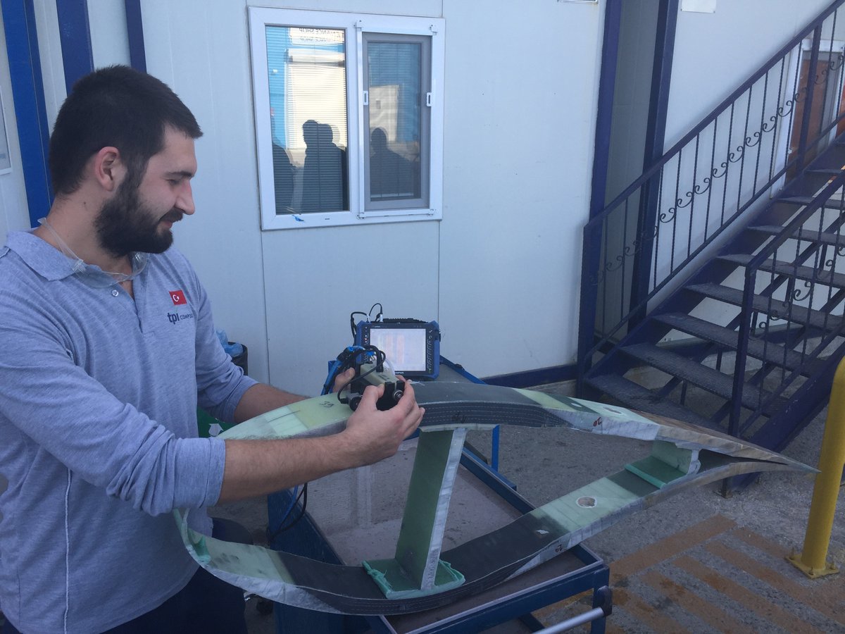 EpsilonNDT's tweet photo. OmniScan MX2 set delivered to TPI Kompozit for "Shear Web Bonding" application. Training was given by Epsilon NDT Technical Sales Executive Sabri Baba.
A webinar about Shear Web Bonding will be held by Olympus on December 11, 2017. For more info;
https://t.co/rwIxfzBThX https://t.co/6GcPnjNWvq