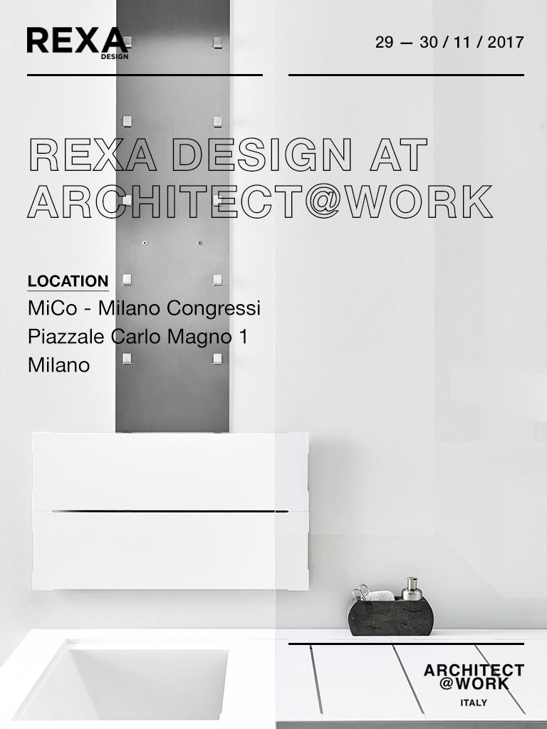 Rogari_Milano's tweet photo. @Rogari_Milano è con Rexa Design allo stand 41 di Archtect@Work @ATW_INTL Milano, MiCo 29-30 novembre https://t.co/0467xwXPWw