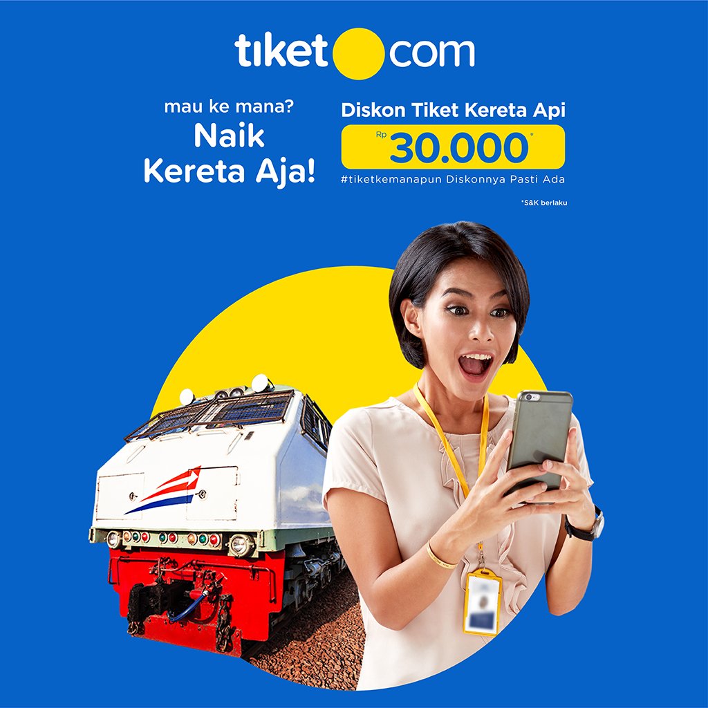 tiket's tweet photo. Liburan keliling Indonesia mkn seru dg potongan khusus kereta api hingga Rp 30.000 yg dpt ditemukan di https://t.co/gwDUiXarSK #PromoKereta https://t.co/ViVfAjxGaB