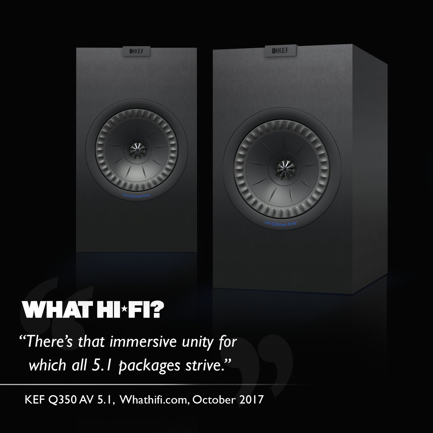 kef q350 av 5.1