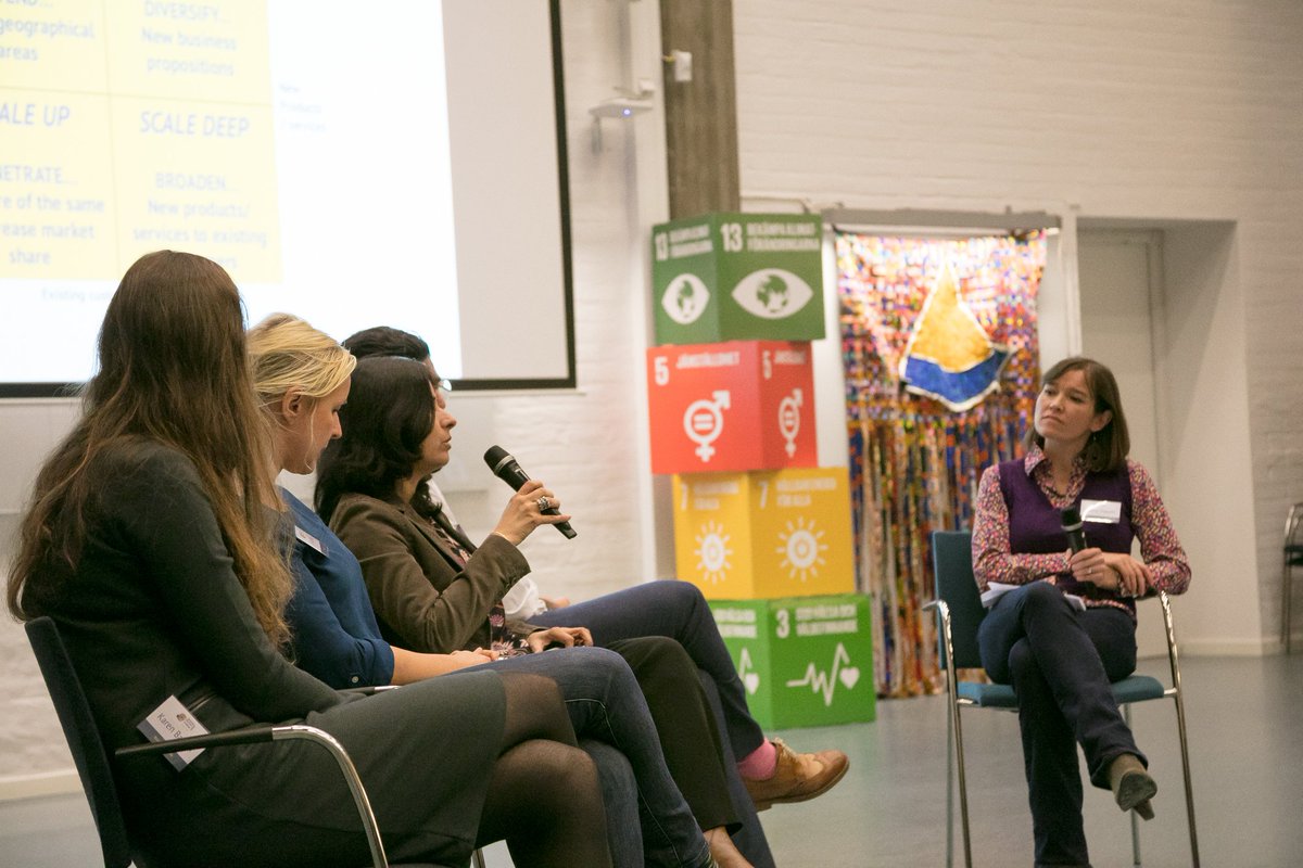InclBusiness's tweet photo. 5th annual Inclusive Business Forum is a success! #IBF2017 Thanks @joinTRINE @IgnitiaWeather @IKEASWE @FionaGoldrick @IBAventures and @basicwaterneeds for sharing stories of scaling for impact and participants for bringing energy and inspiration! https://t.co/L30lu0ww1e https://t.co/dnE22HjlTq