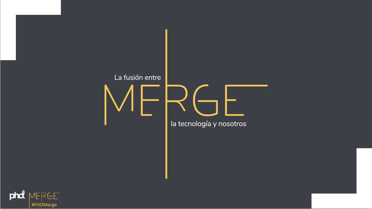 PHDSpain's tweet photo. ¡Todo listo para #PHDMerge! Conéctate al streaming y conoce la fusión entre la tecnología y nosotros: https://t.co/tdr2lIFMF0 https://t.co/fAJzpTKw7R