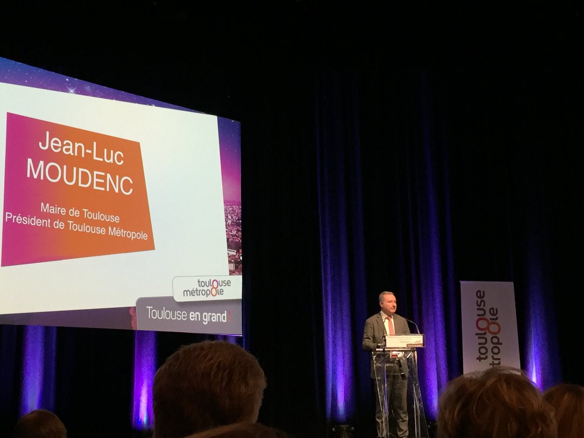 DucommunLaurent's tweet photo. "Favoriser les partenariats entre le privé et le soir public" @jlmoudenc #Assises2017 #développement #économique @TlseMetropole https://t.co/qai2yMlJXM