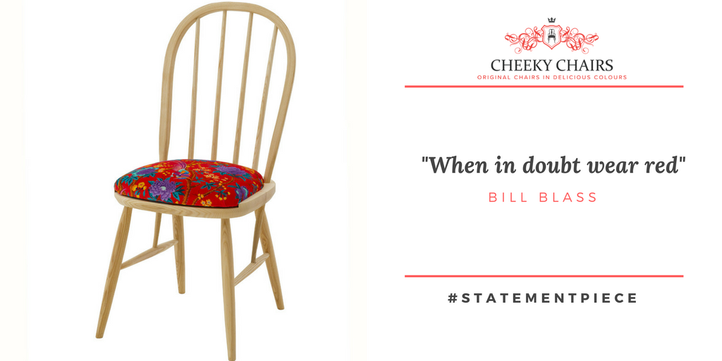 Putting the #fashion into #furniture
#cheekychairs
ow.ly/QSlh30gHcXT