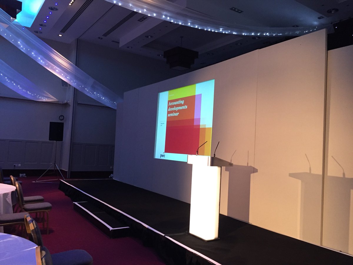 PammentLynn's tweet photo. Festive scene set for today’s @PwC_Wales account developments seminar #ADS17 #GreatWales https://t.co/vDTfxNZD9h