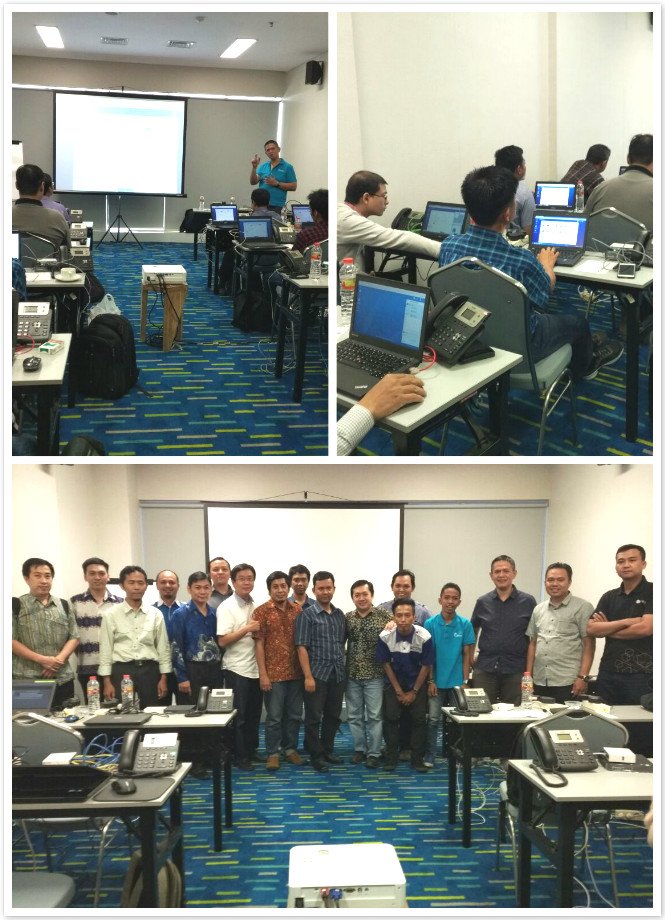 Yeastar's tweet photo. What a full class! Thank you all for attending #YSCT training in Surabaya, Indonesia. Congratulations to the newly-certified. Thanks, PT. System Network Nusantara. You have done a great job. https://t.co/KWOYqQc5NY