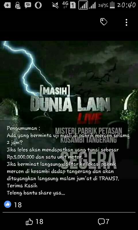 EdyMitharockerz's tweet photo. @TRANS7 min apa benar info ini..? https://t.co/eY36haXLUb