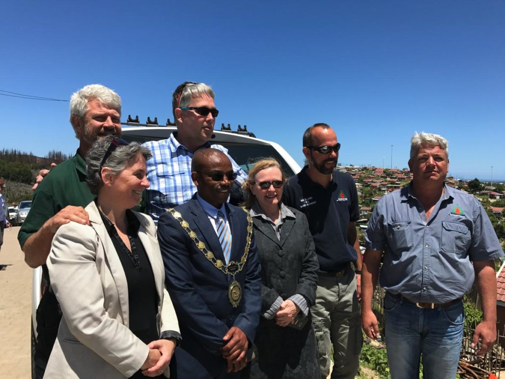 GRRebuild's tweet photo. Wonderful praise for everyone involved in rebuilding the Eden District from Premier @helenzille. Build Back Better - united, resilient, sustainable! https://t.co/O51GaiYti6 https://t.co/dZ2o9aHdyw