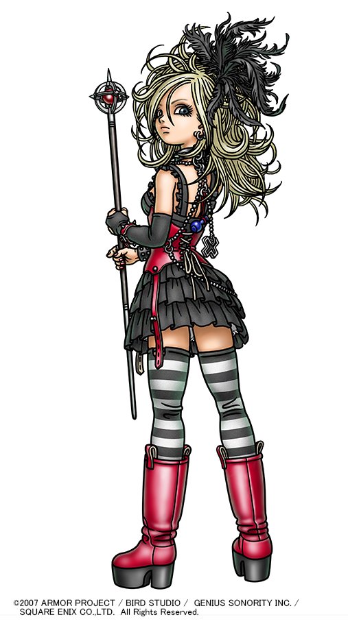 青海 亮太 Ryota Aomi 本日11月28日は いいニーハイの日 らしいので ドラクエから ドラゴンクエスト ソードの セティア をペタリ ドラクエ