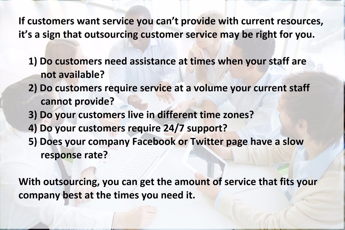 Do I need to outsource my customer service?