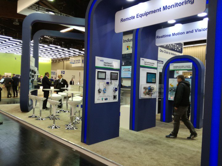jmvdzande's tweet photo. This is how the #Avantech and surrounding booths @spsipcdrives looked last night and how they looked at this morning! #SAP #IIoT #SAP-SPS https://t.co/Vty6VYC9fv
