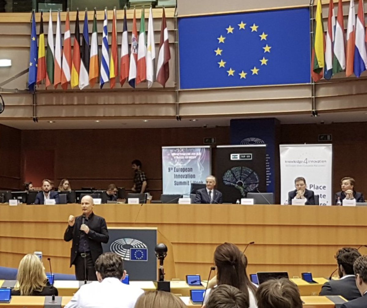 Each time we want to change something - we must observe what is the paradigm that prevents us from moving ahead, and change that paradigm. Because the impossible is only in the head of the people, not in the reality of what we are trying to achieve. #9EIS #EUTop50 #1000solutions