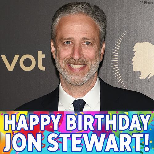 Happy 55th Birthday, Jon Stewart! 
