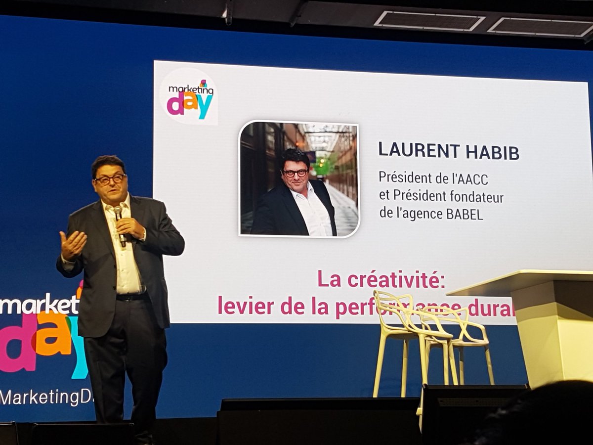 a_billac's tweet photo. Pour @LaurentHabib1, la recherche #vocale est un danger de désintermédiation des marques, par des modes de requêtes différents #MarketingDay #MBADMB https://t.co/Mch7a7Od0U