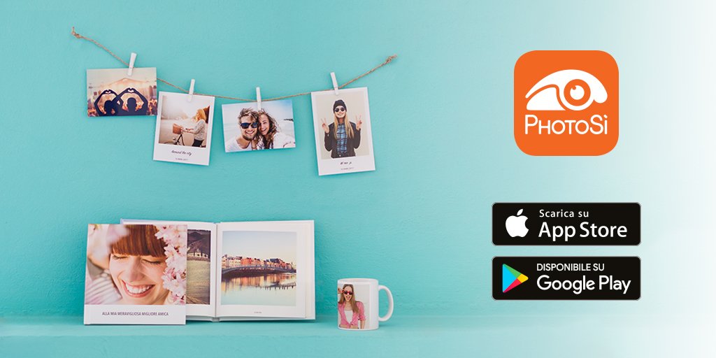 Scarica gratis l'app PhotoSì per iOS e Android e ordina la stampa delle tue foto in tutta comodità, ovunque tu sia!
• PhotoSì app Android: bit.ly/photosiandroid
• PhotoSì app iOS: bit.ly/photosiios
