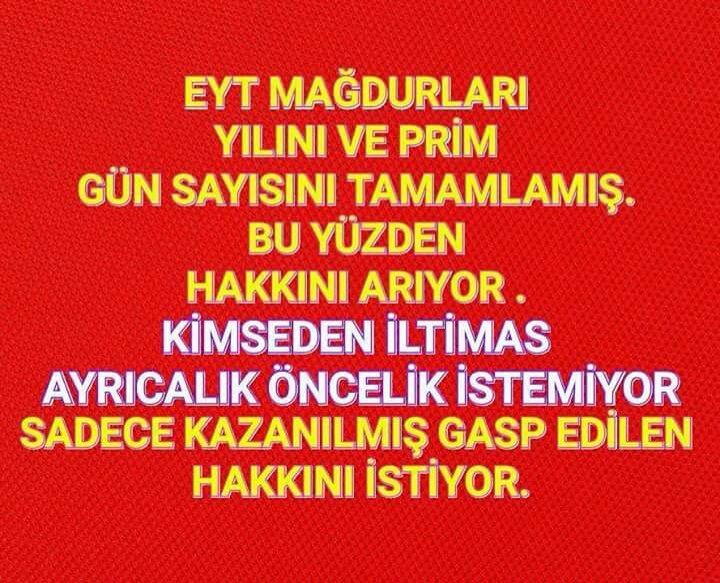 NursenTc's tweet photo. @Fkrtcf @MKAizmirlim Devlet Bahçeli
#KalbiminSesi
#kbz2017
#TürkiyedeOlur
1999 dan önce sigortalı isen
Yaşa takılıyorsun
Haksızlığa uğruyorsun
Hukuksuz bir şekilde
Emeklilik hakkın elinden alındı
UYUMA SEN BİR EYT sin https://t.co/piJPsvjbPU https://t.co/TZlG7aw1sW