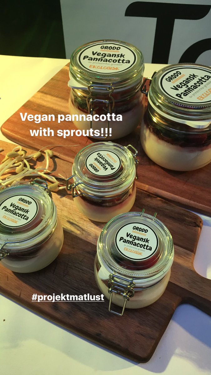 Shootsntendrils's tweet photo. Fun to see a sprouted pannacotta at #projektmatlust #matverk #baljväxter #legumes https://t.co/kJ5Vbs4BEC