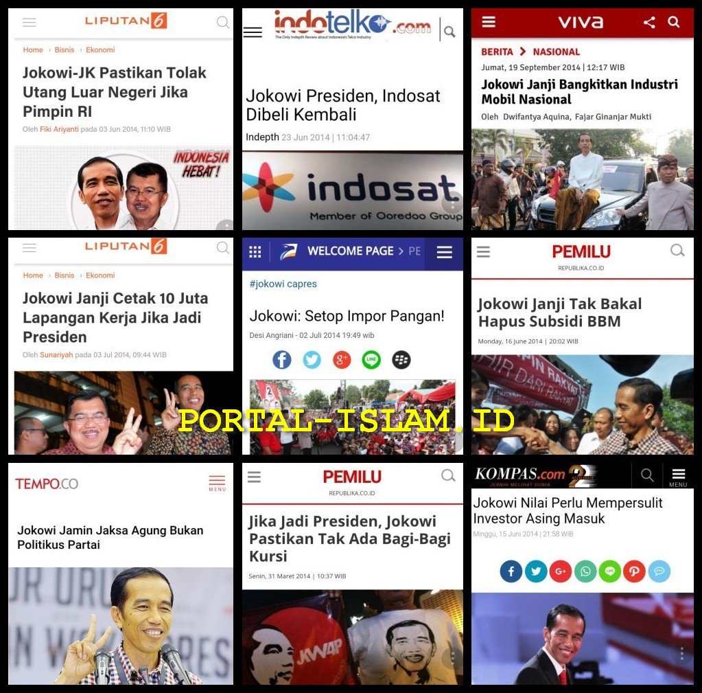 mkhumaini's tweet photo. Pilih Saya di 2019, Saya Janji akan Melunasi Hutang Janji saya 2014:
- Tolak Utang LN
- Buyback Indosat
- Bangkitkan Mobnas
- 10 jt Lapangan Kerja
- Stop Impor Pangan
- Tdk Hapus Subsidi BBM
- Jaksa Agung Bukan dari Politisi
- Tidak ada bagi2 Kursi
- Perlu Persulit Investor Asing https://t.co/bRoB1BptKZ