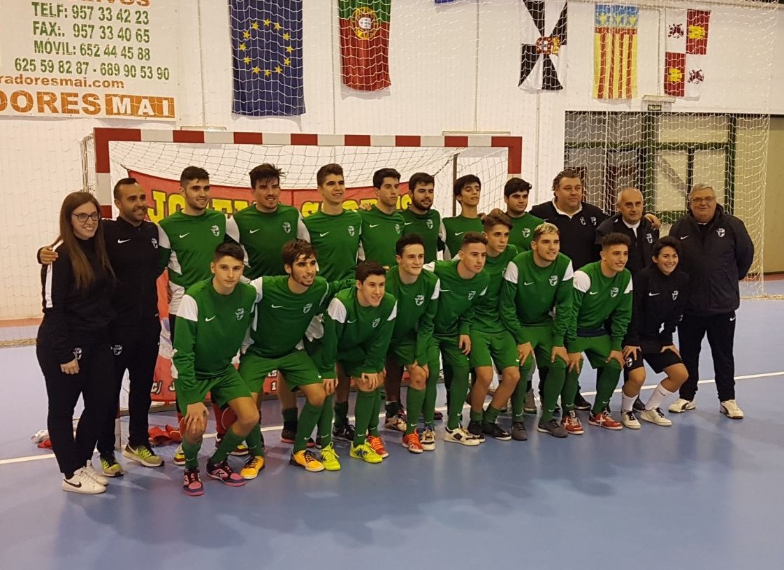 El jugador del Amifto Torremolinos FS Juvenil DH, Ángel Bardán, convocado por la Selección Andaluza Sub19.