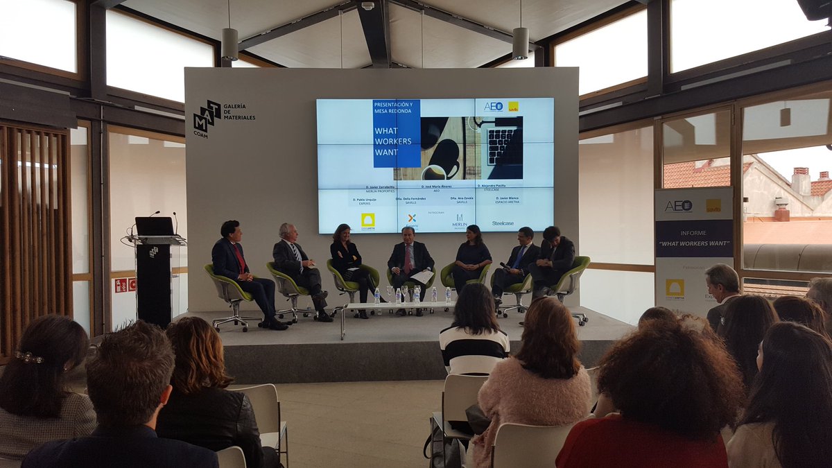 Inmobiliario, diseño, mobiliario y recursos humanos sobre What Workers Want