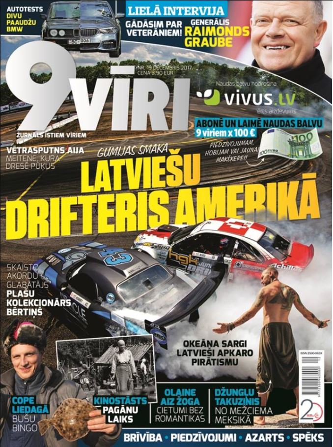 FondsNAMEJS's tweet image. Žurnāla #9vīri decembra numurā - lielā intervija ar @FondsNamejs valdes priekšsēdētāju Raimondu Graubi par fondu un tā akciju #Atceriessavējos!