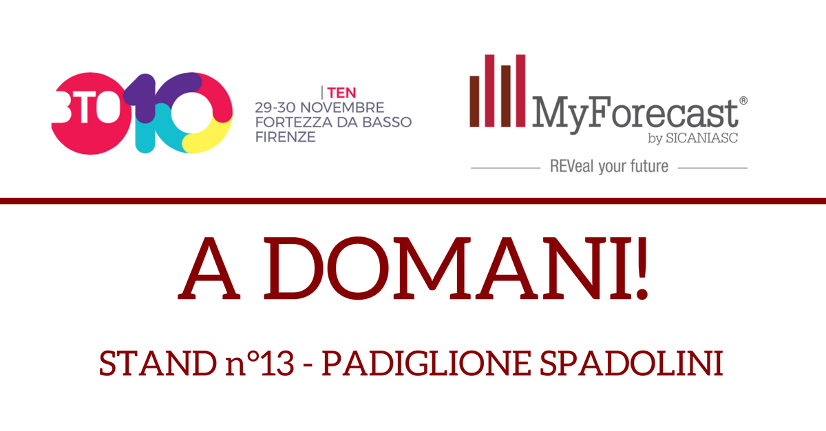 Sicaniasc's tweet photo. Ci vediamo domani a #BTO2017 @buytourism Prenota adesso una demo #MyForecast per conoscere il nuovissimo modulo dedicato ai #ClusterAlberghieri. Avrai sotto controllo tutte le tue strutture in un'unica schermata! https://t.co/6R23RO8hmk https://t.co/KG4xvQVsvj