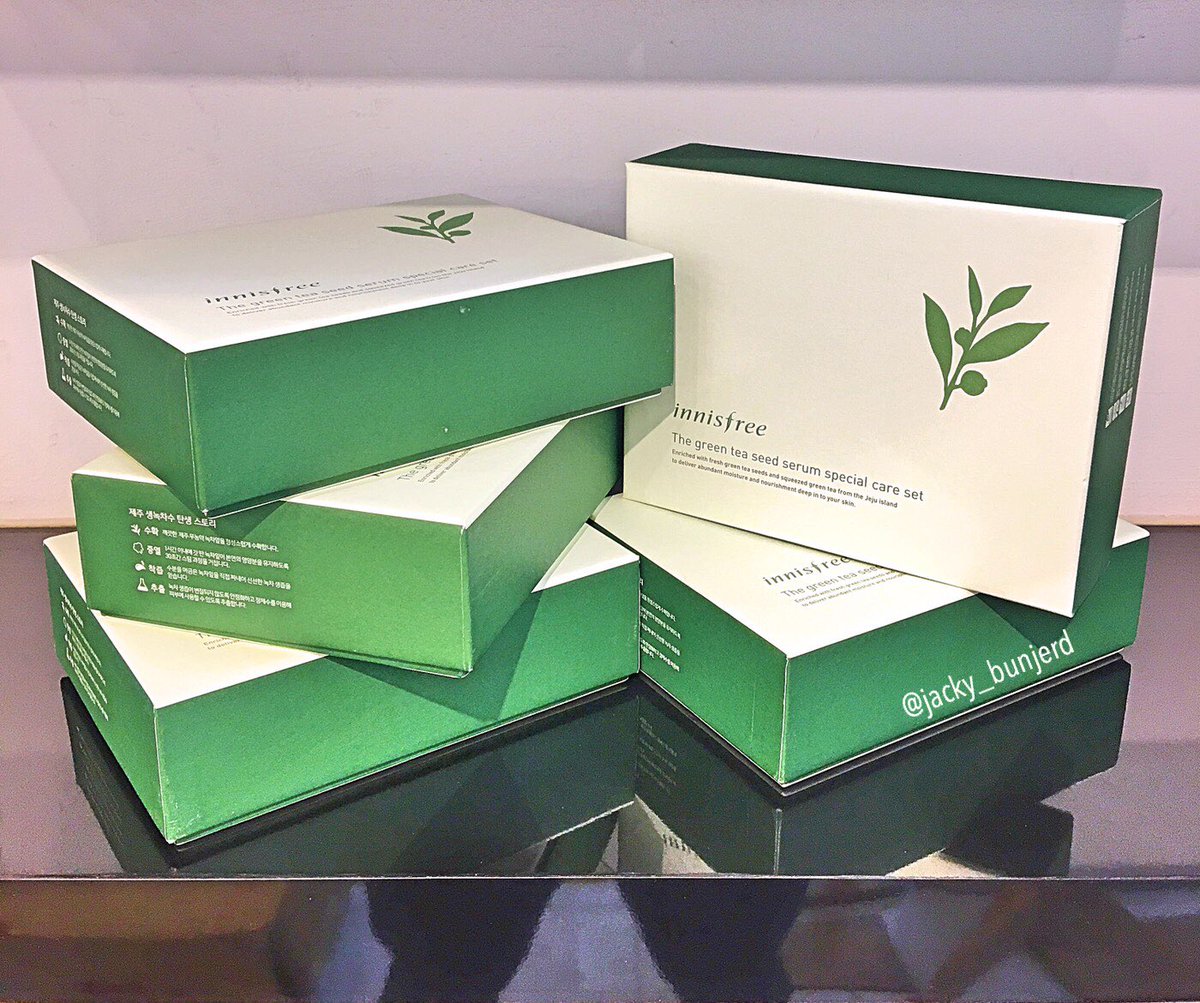 jacky_bunjerd's tweet photo. Innisfree The Green Tea Seed Serum Special Care Set 
🎉หายากนัก งั้นแจก 1 เซทนี้(มูลค่าเกือบ2,000บาท) 
⚡️รีทวิต+ฟอล ครบกติกา
⚡️จะแจกเมื่อ follower ครบ2000
📌ปักรอไว้เลย ช้าหน่อยแต่แจกชัวร์
#แจก #แจกฟรี #แจกของ #HowtoPerfect #ไว้รีวิวห้ามขายของโว้ยย #ของดีบอกต่อ #แจกคสอ https://t.co/gXMPxmqGTE