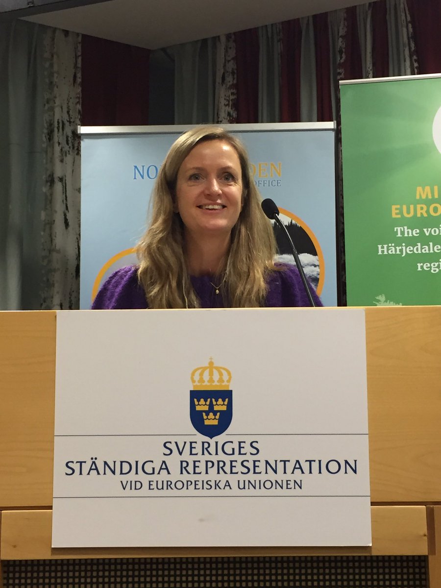 AnnaLHolmberg's tweet photo. ”I talk a lot about #SwedishForestry   and #bioeconomy these days in #Brussels” says Åsa Webber @SwedeninEU . Thank you say we at @Skogsindustrin ! #LULUCF #REDII https://t.co/9qGBwTI2KF