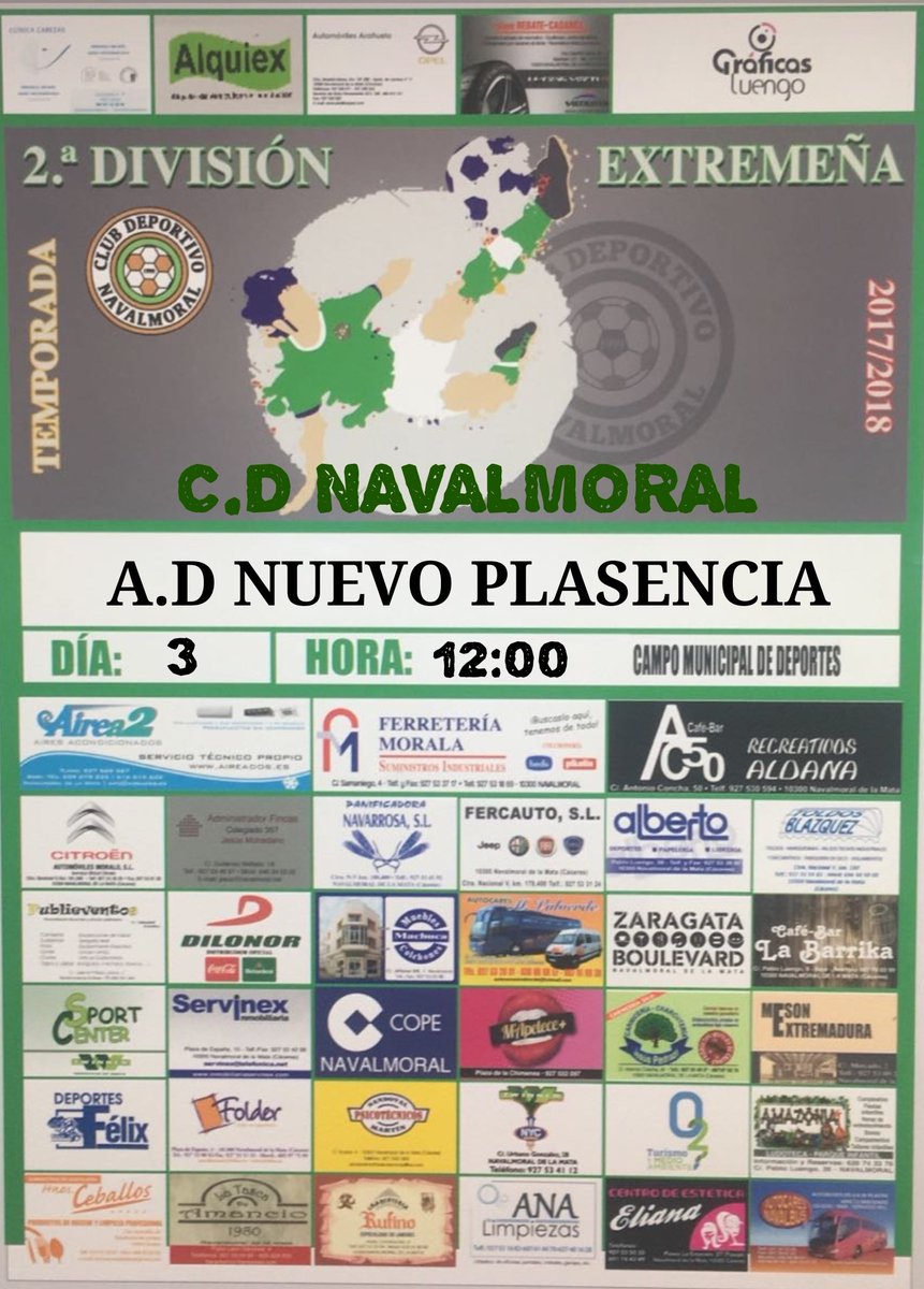 Nuevo partido de liga. El domingo a las 12 en el Municipal.